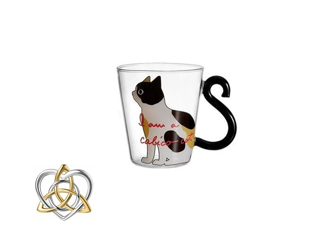 Sklenice kočka s ocasem - Obrázek 6