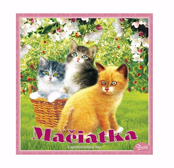 Společenská hra Koťátka - 2 hry v 1 - Obrázek 3